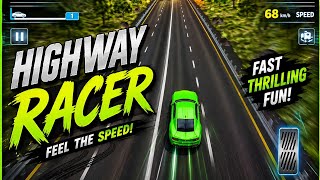 Highway-তে Full Speed Car Racing! 🏎️💨 | Epic Gameplay#RacingGame #CarGame #Gaming #Gameplay #Shorts screenshot 1