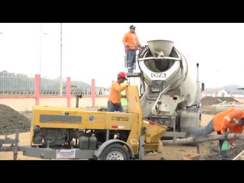 Galpón para la revisión vehicular con el 40% de la obra civil