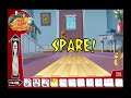 PC Browser Flash Longplay 217 Tom Jerry Bowling 