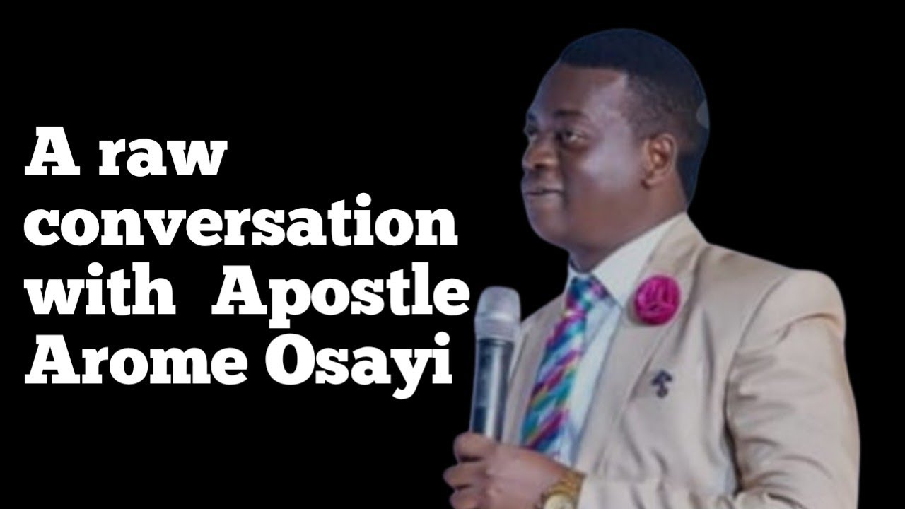 Откровенный разговор с апостолом Ароме Осайи.
