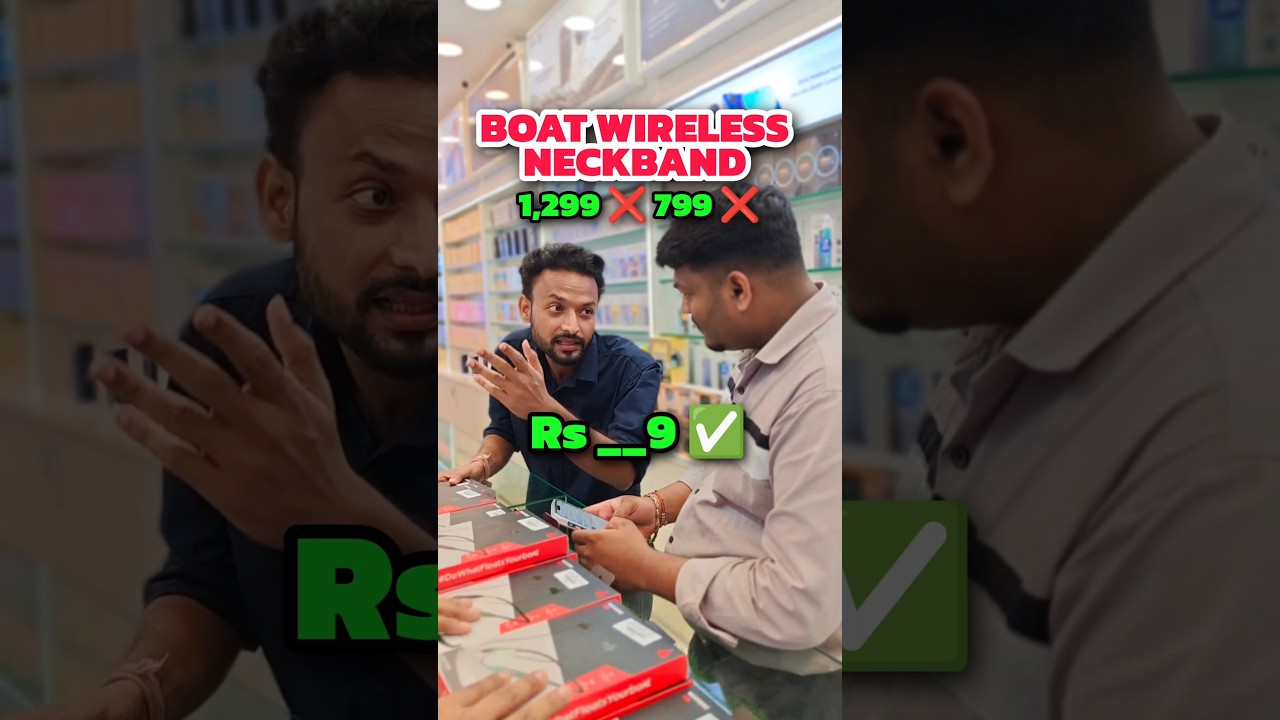 Forget Amazon & Flipkart 🔥 - Boat Rockerz Bluetooth Wireless Neckband 😍...