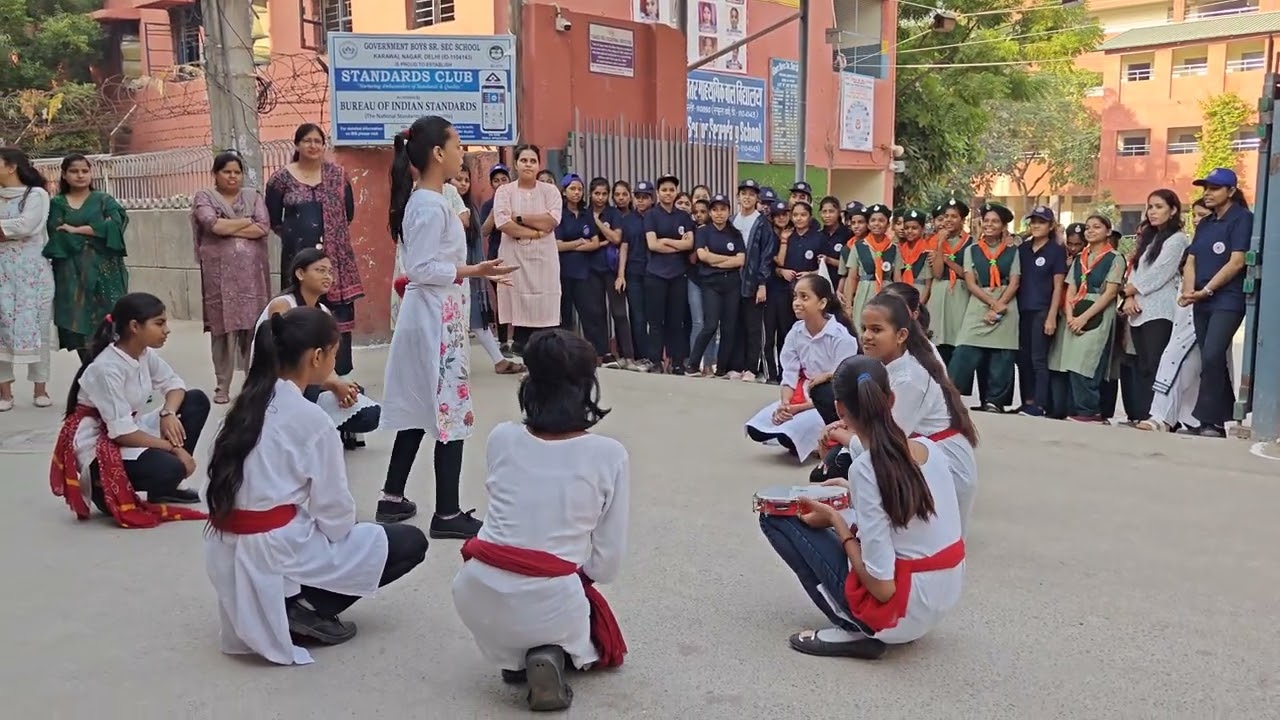 swachh Bharat abhiyan nukkad natak on Gandhi jayanti
