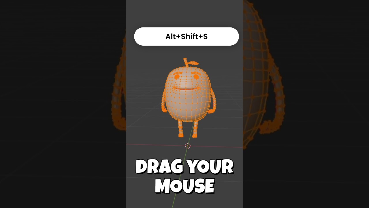 Превратите ЛЮБУЮ фигуру в сферу мгновенно! 🤯 (Лайфхак для Blender) 