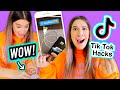 JE TESTE DES TikTok LIFE HACKS... et je suis impressionnée!