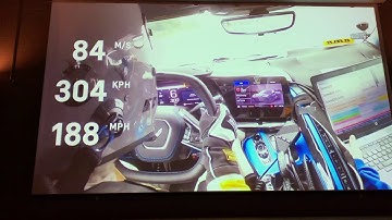 New 2020 Chevrolet Corvette C8 Mid Engine at High SPEED!