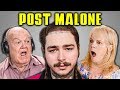 ELDERS REACT TO POST MALONE (Psycho, Rockstar, White Iverson)