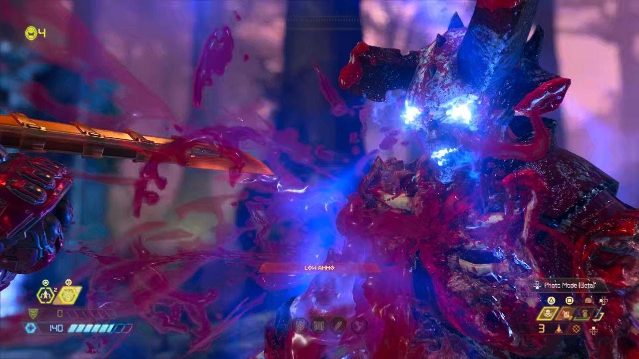 DOOM Eternal ancient gods pt 1 slayer gate 2 posessed maurader NIGHTMARE