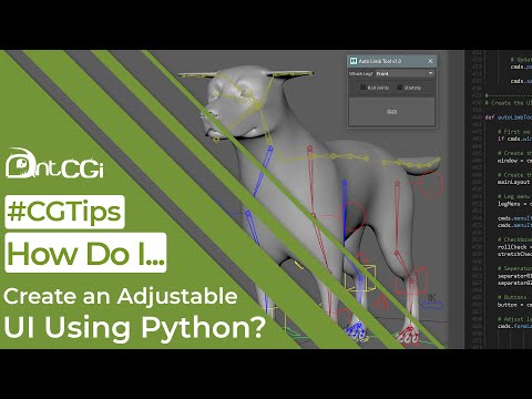 #CGTip | How Do I Build a Scalable UI Using Python?
