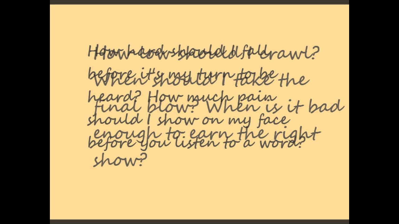 Meg & Dia; How Much Lyrics