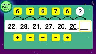 Number Patterns | Part 3/3 | English | Class 3 Wealth