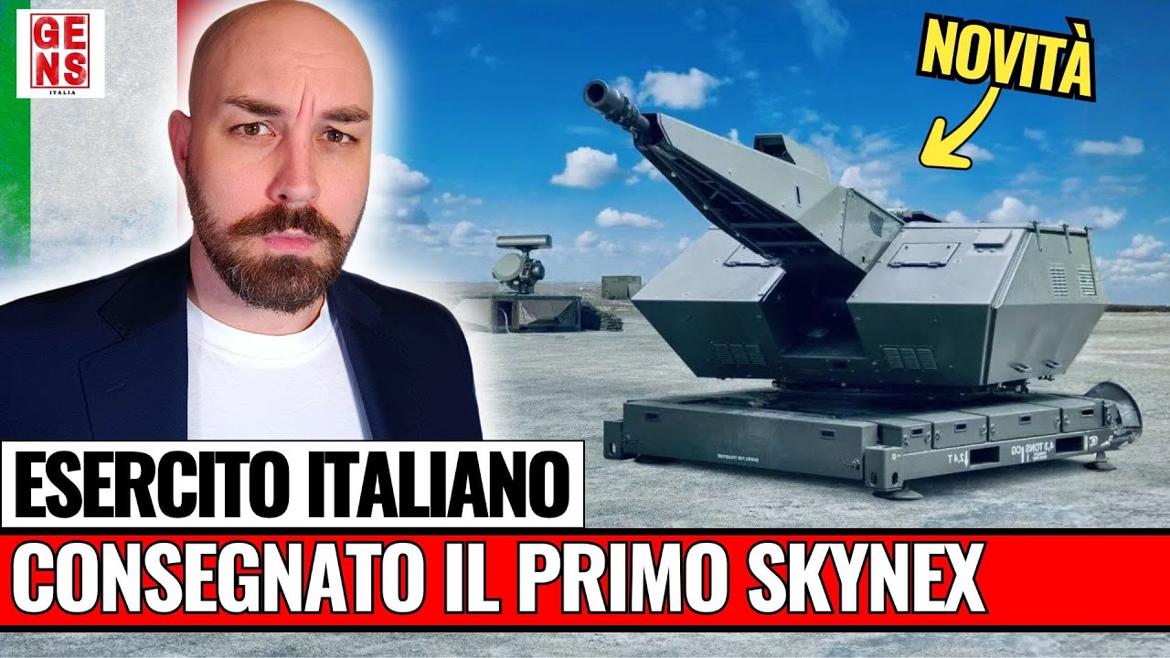 SKYNEX : IL NUOVO SISTEMA DIFENSIVO DELL'ESERCITO ITALIANO è ARRIVATO