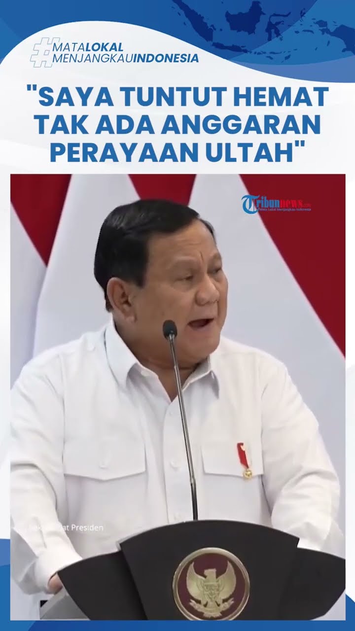 Kurangi Anggaran Seremoni! Wajah Serius Prabowo Tuntut Menteri Hemat Tak Ada Anggaran Perayaan Ultah