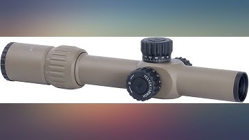 Monstrum G3 1-6x24 First Focal Plane FFP Rifle Scope with Illuminated MOA Reticle review