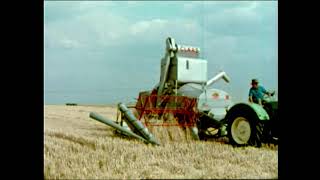 Claas Die Ernte steht vor der Tür Super Linie Automatic Deutz F4L MAN Ackerdiesel Mähdrescher 1960
