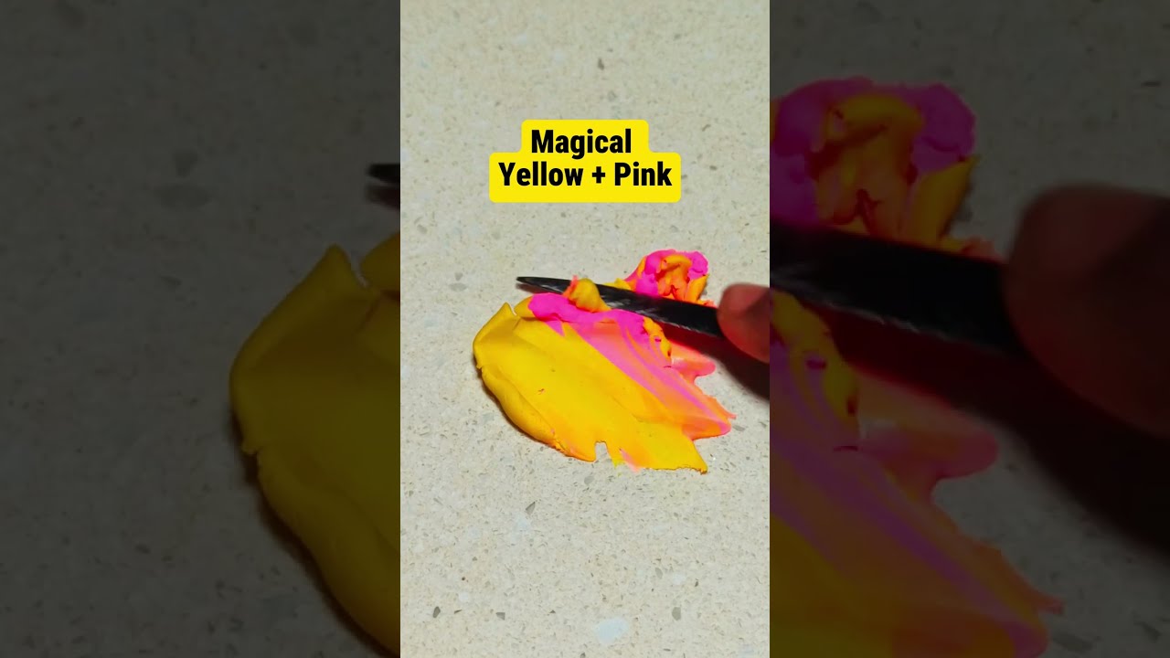 Color mixing ideas 🟠🟢⚪🟡🔵🟣🟤⚫🔴 