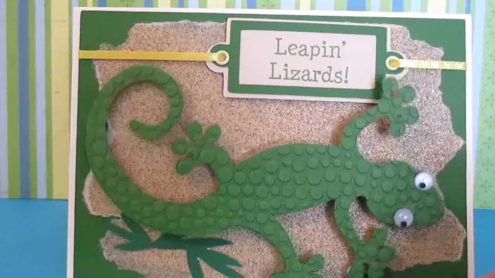 Leapin' Lizards Card by Susan Creech