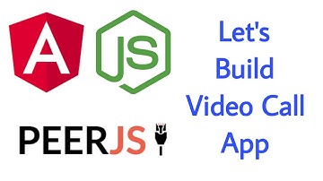 Build Video Call App Using Angular And PeerJS || How to create a Video Call App using Angular
