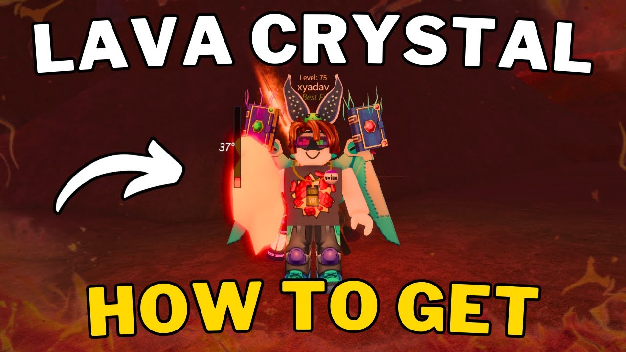 How To Get Lava Crystal in Fisch | Lava Crystal Location Fisch | Roblox