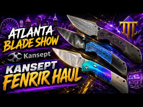 BLADESHOW HAUL 2026 Kansept Fenrir...Sparrow Knives Design Greg Schob...