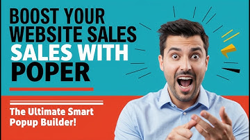 Poper AI Review - Boost Your Website Sales with Poper: The Ultimate Smart Popup Builder!