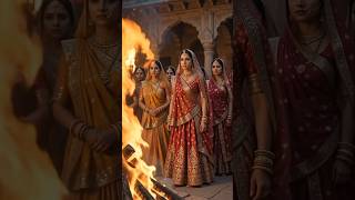 चित्तौड़गढ़ का जौहर 🔥#ChittorgarhFort #RaniPadmini #RajputHistory #Jauhar#EpicHistory #YouTubeShorts