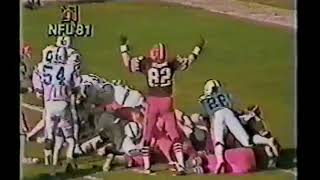 Halftime report Week 8 1981 NFL season