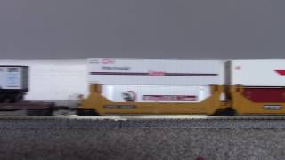 CN N scale intermodal stack train.