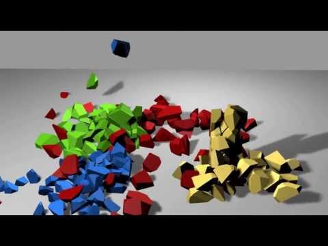3DS Max DEMO 19 - RayFire - Nvidia PhysX