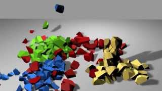 3DS Max DEMO 19 - RayFire - Nvidia PhysX