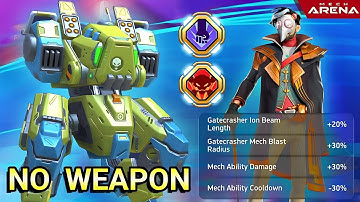 Gatecrasher Without Weapon - Mech Arena - New Mech