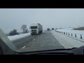Автомобильная дорога Днипро- Решетиловка. Трасса Н 31 зимой.
