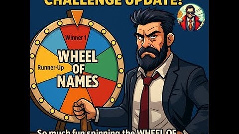 McGriftCoin Subscriber Airdrop Challenge Wheel of Names Winner A Solana blockchain