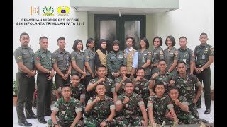 Pelatihan Aplikasi Perkantoran lv.1 : Ms.Office bersama BIN INFOLAHTA Bandung Triwulan IV TA 2019 screenshot 5
