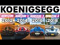 Forza Horizon | The Evolution Of Koenigsegg Through The Forza Horizon Games!