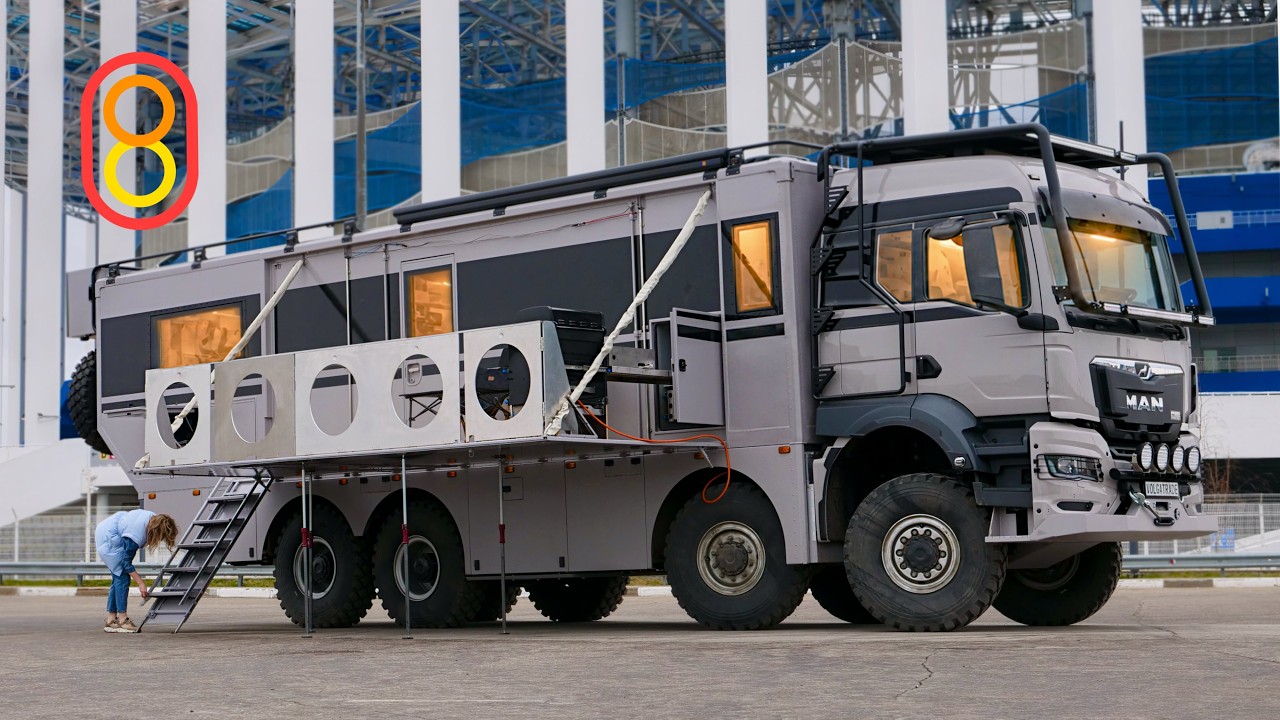 Автодом за 60 МЛН: для кошки и хозяина! Сделано в Нижнем Новгороде!