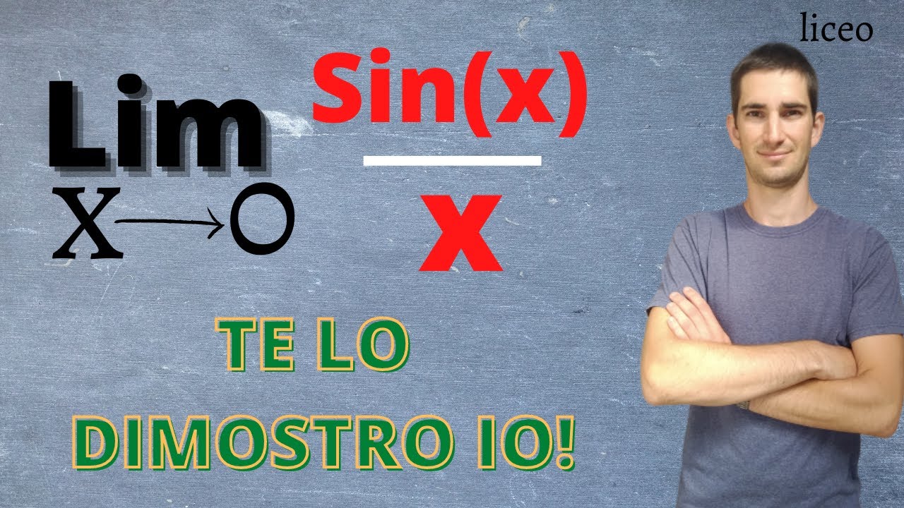 Dimostrazione limite notevole sen(x)\x per x tendente a zero