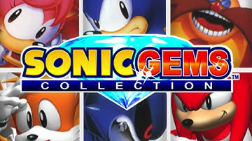 Sonic Gems Collection PS2 PAL - Title Screen