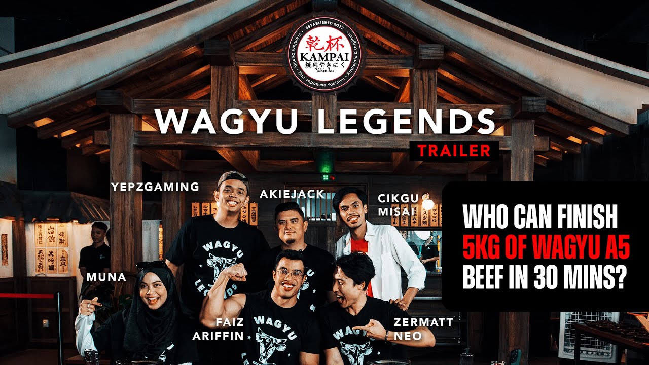 Wagyu legends - 5kg of A5 wagyu - official trailer