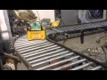 Gravity roller conveyor