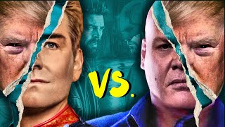 Two very different ways to make Donald the villain.