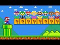 Super Mario Bros. but there are MORE Custom Flower All Characters! (Part 2) | Game Animation