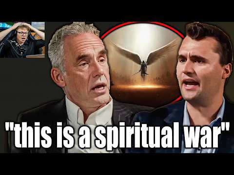 wait...charlie kirk says this is a spiritual war and jordan peterson couldn't argue with it"