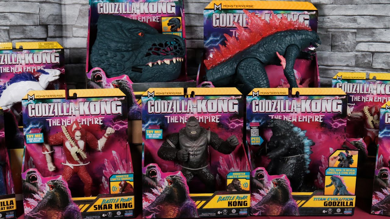 Godzilla x Kong: Kong Vs Skar King 6 inch Figures 2-Pack