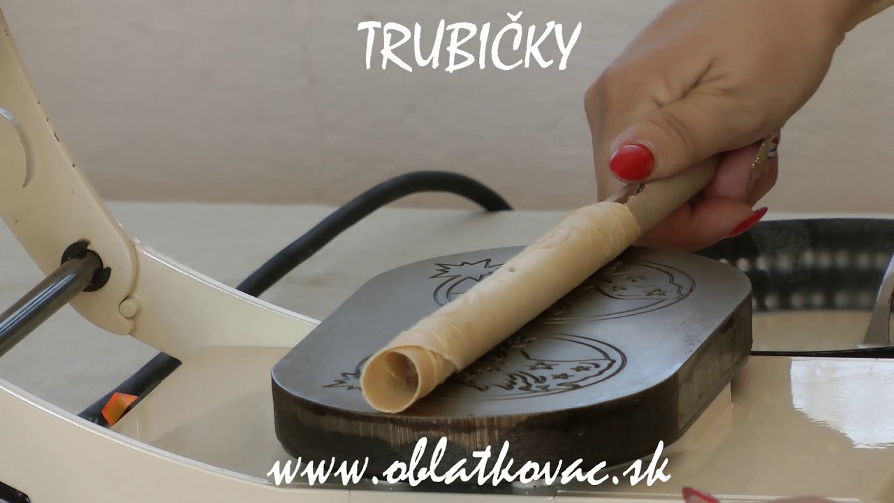 Pečenie s Wafee - sladké trubičky