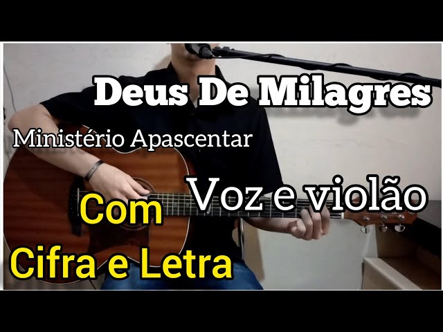 Toque No Altar - Deus de Milagres - Cifra Club