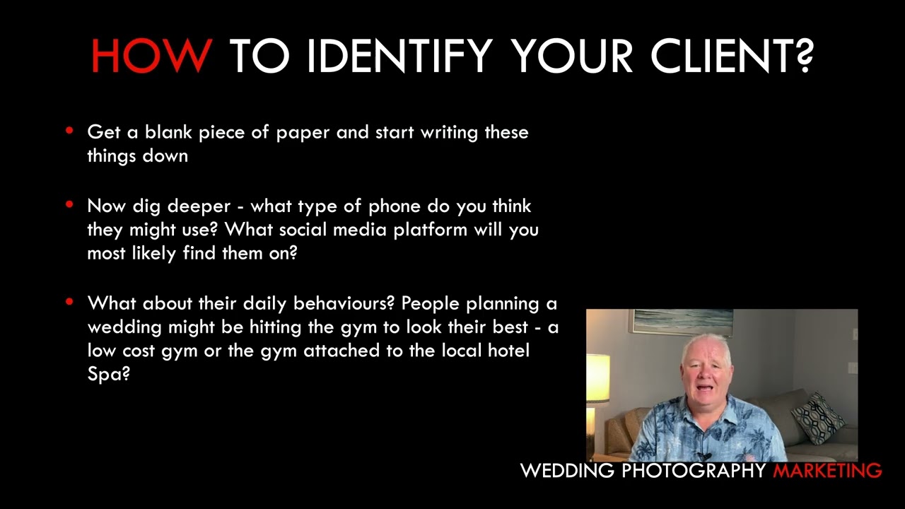 Six Figure Secrets - Module 1 : Lesson 1 : How to Identify Your Target Client