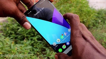 How to set lock screen pattern password in Realme 6