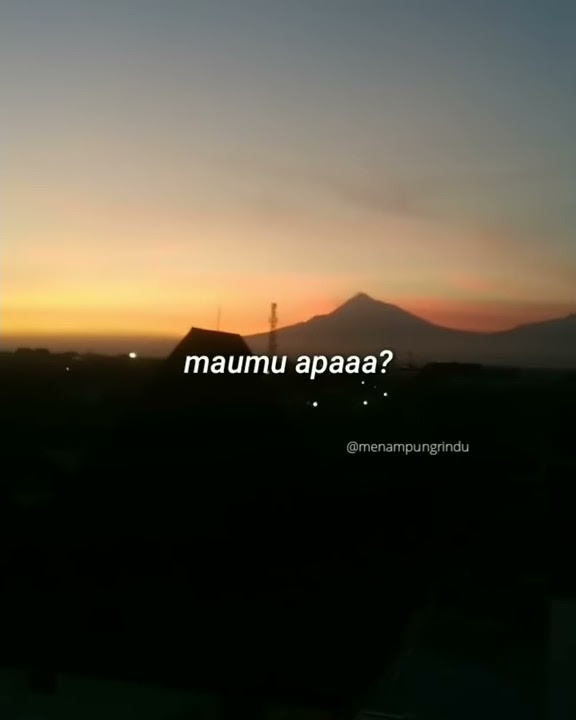 STORY WA UPDATE || SENJA TAI ANJING