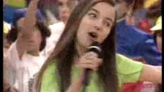 Bárbara Barradas com 11 anos no Super Buéréré - SIC 1996
