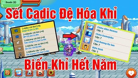 [ NRO ] Sét Cadic Mà Đệ Còn Hóa Khỉ - Bug Đệ Tử Chưởng Chí Mạng Liên Tục